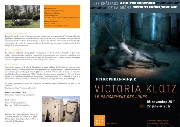 guide pédagogique Victoria Klotz (pdf)