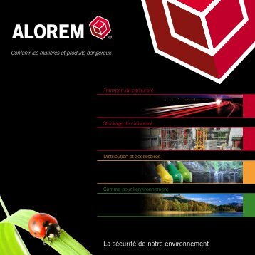 La sécurité de notre environnement - ALOREM