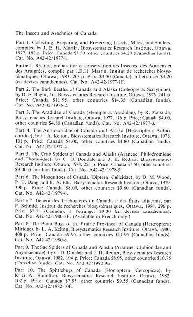 pdf - Entomological Society of Canada