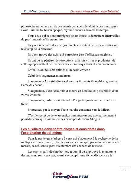 Yoritomo Tashi Comment Mieux Utiliser Votre Potentiel en 12 Leçons