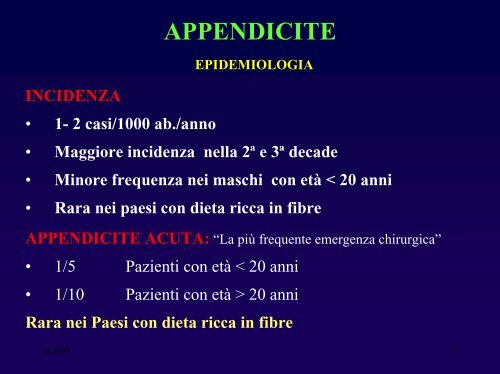 Appendicite