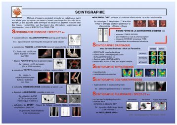 APPORT de la SCINTIGRAPHIE et du PETSCAN en ... - scintiazur