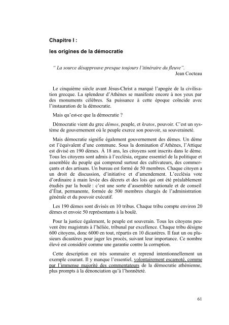 MANIFESTE POUR LA VRAIE DÉMOCRATIE - Etienne Chouard