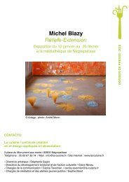 Michel Blazy - La cuisine, centre d'art et de design