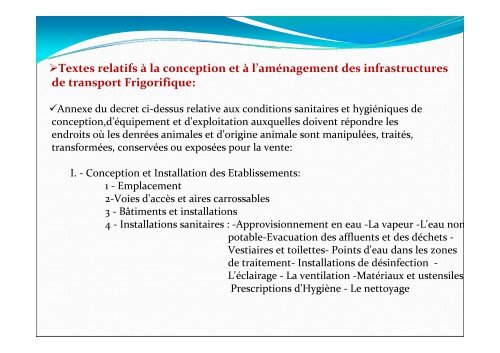 TRANSPORT FRIGORIFIQUE AU MAROC: PRATIQUE ET DROIT