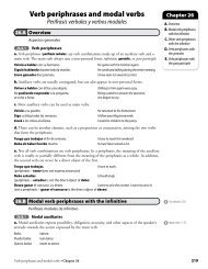 Verb periphrases and modal verbs - Vista Higher Learning