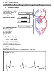 Méthodes d'analyse des signaux périodiques produits par le corps ...