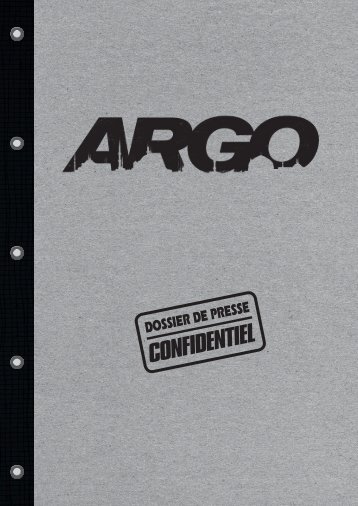 Argo - dossier de presse - La Ferme du Buisson