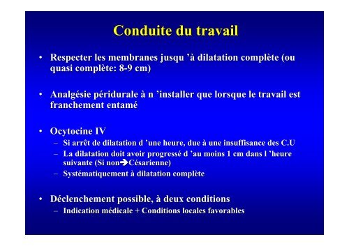 L'accouchement du siège pratique clinique