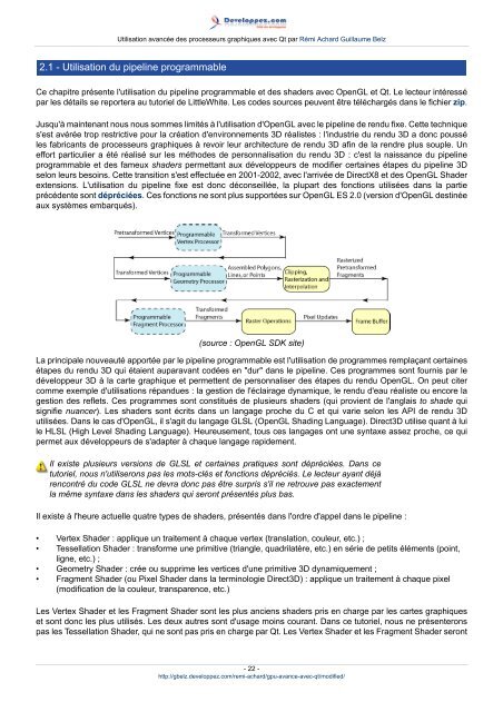 Utilisation avancée des processeurs graphiques avec Qt