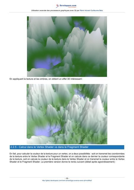 Utilisation avancée des processeurs graphiques avec Qt