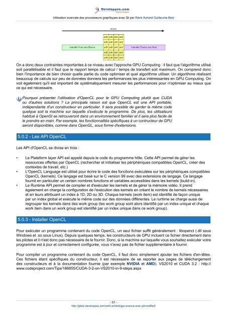 Utilisation avancée des processeurs graphiques avec Qt