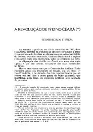 A REVOLUÇÃO DE 1912 NO CEARÁ (giz ... - Instituto do Ceará