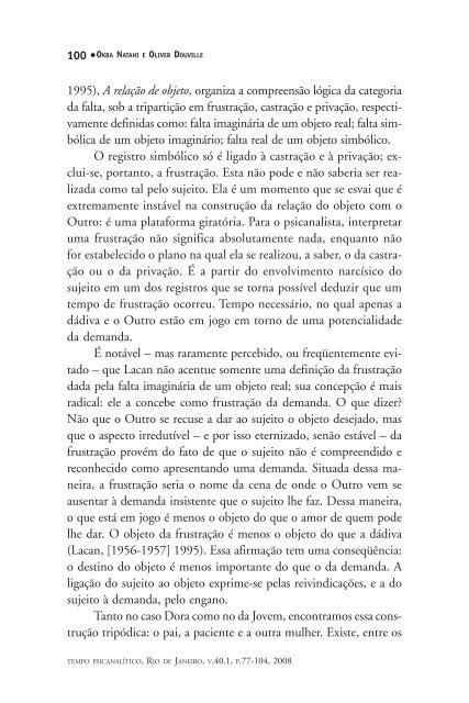 o que nos ensina a jovem homossexual de freud sobre o que é ser ...