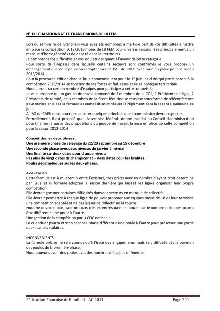 Télécharger le document - Fédération française de handball