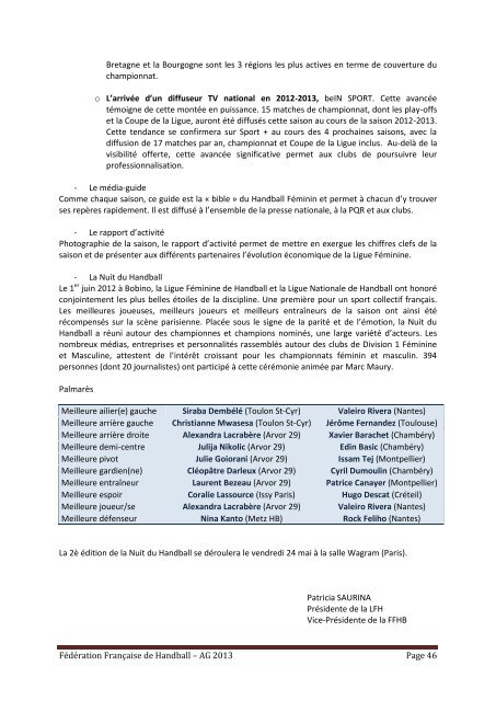 Télécharger le document - Fédération française de handball