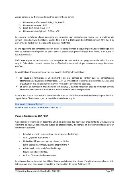 Télécharger le document - Fédération française de handball