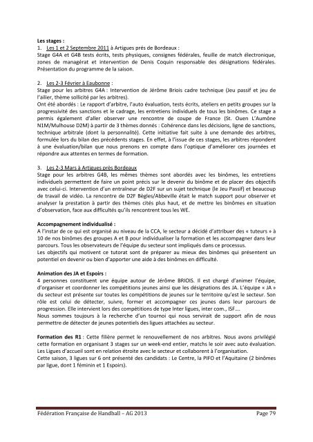 Télécharger le document - Fédération française de handball