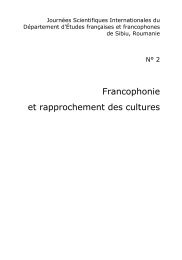 Journées Scientifiques Internationales du - 