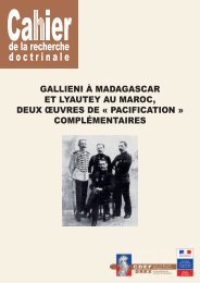 gallieni a madagascar et lyautey au maroc, deux - Le Centre de ...