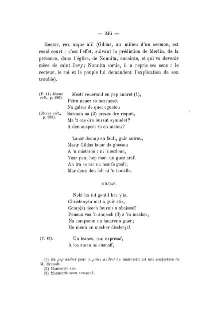 Chrestomathie bretonne : (armoricain, gallois, cornique)