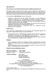 Gouvernance et Refondation de l'Etat en RDC.pdf - Pole Institute