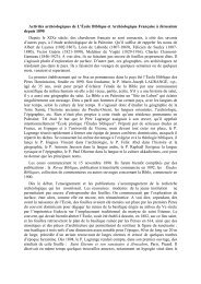 the PDF - Ecole biblique et archéologique française de Jérusalem