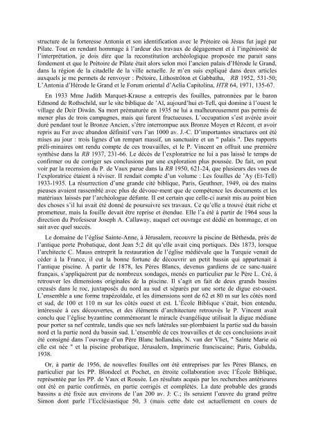 the PDF - Ecole biblique et archéologique française de Jérusalem