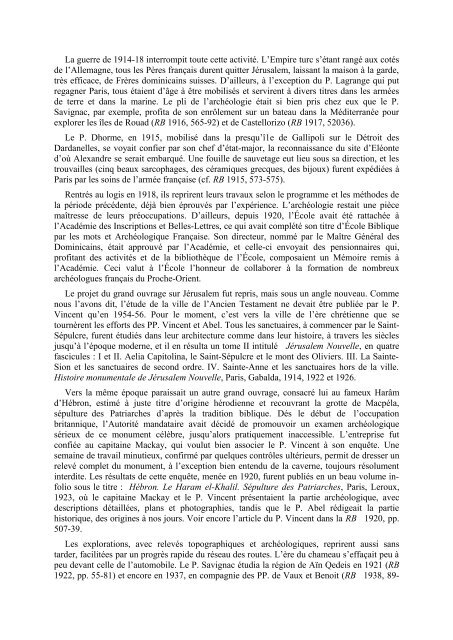 the PDF - Ecole biblique et archéologique française de Jérusalem