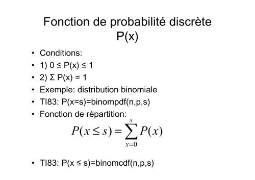 Théorie des probabilités - HEC - Université de Lausanne