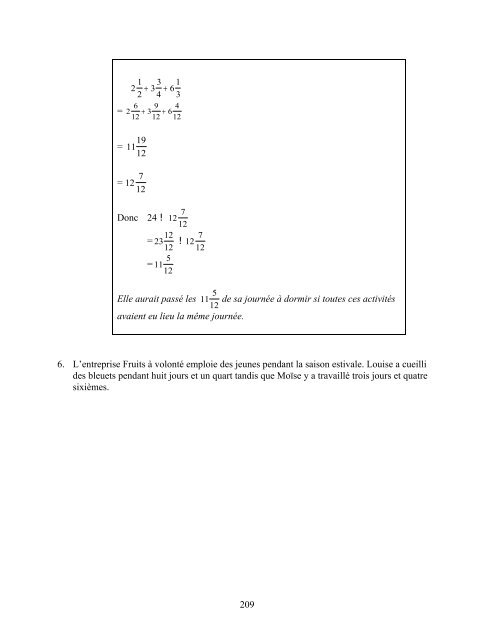 Traitement des données et probabilité - Cforp.ca