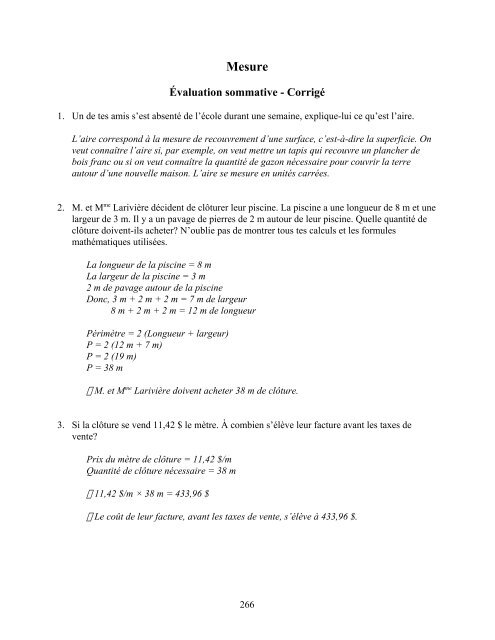 Traitement des données et probabilité - Cforp.ca