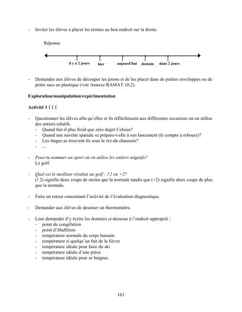 Traitement des données et probabilité - Cforp.ca