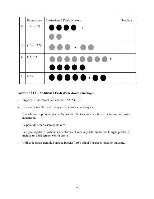 Traitement des données et probabilité - Cforp.ca