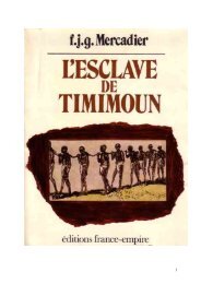 L'esclave de Timimoun - Les Amis de Timimoun