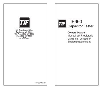 TIF660 - Transcat