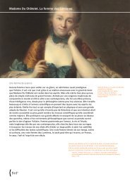 Madame Du Châtelet. La femme des Lumières - BnF - Bibliothèque ...