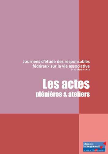 Actes des JERF sur la vie associative (application/pdf - 820.04ko)