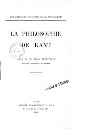 La philosophie de Kant - Maxence Caron - Site Officiel