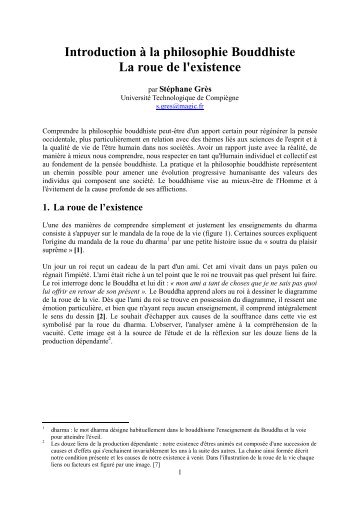 Introduction à la philosophie Bouddhiste La roue ... - Res-Systemica