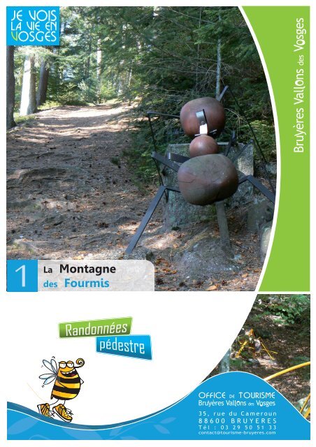 1 - montagne des fourmis.indd - Office de Tourisme de Bruyères