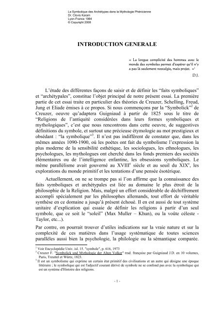 La Symbolique des Archétypes dans la Mythologie Phénicienne