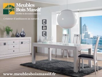 collection ARDOISE - Meubles Bois Massif, boutique en ligne