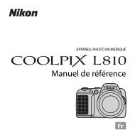 Manuel de référence - Nikon