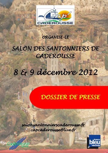 DOSSIER PRESSE 2012 mail - Salon des santonniers de Caderousse