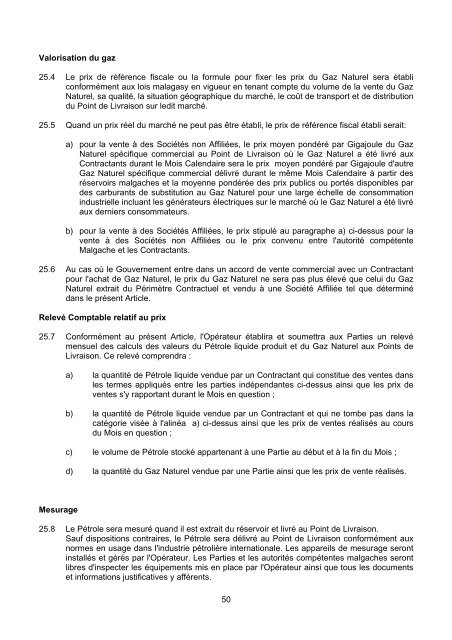 Télécharger Contrat Onshore (pdf) - OMNIS Madagascar