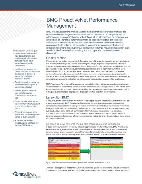 Bmc Proactivenet Performance Management BMC ProactiveNet Performance Management - BMC Software