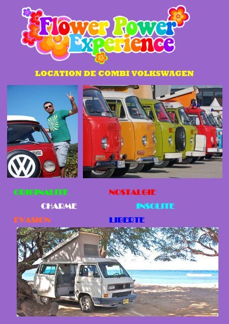 LOCATION DE COMBI VOLKSWAGEN ORIGINALITE NOSTALGIE ...