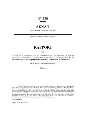 RAPPORT - Marseille, science, innovation et société