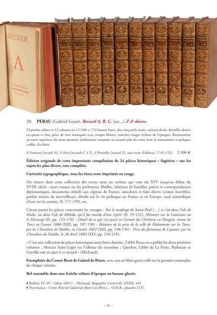 été tiré, en effet, moins d'exemplaires sur peau de ... - Livre Rare Book